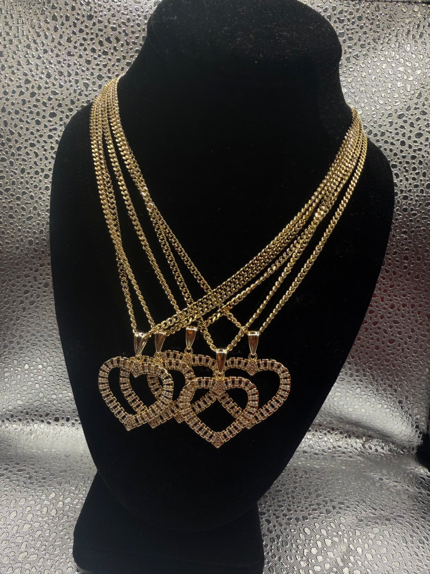 Rolex Heart Necklace