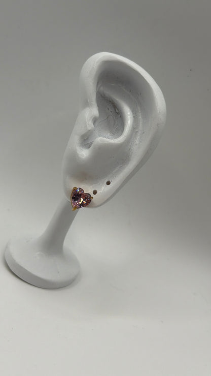 Heart Studs