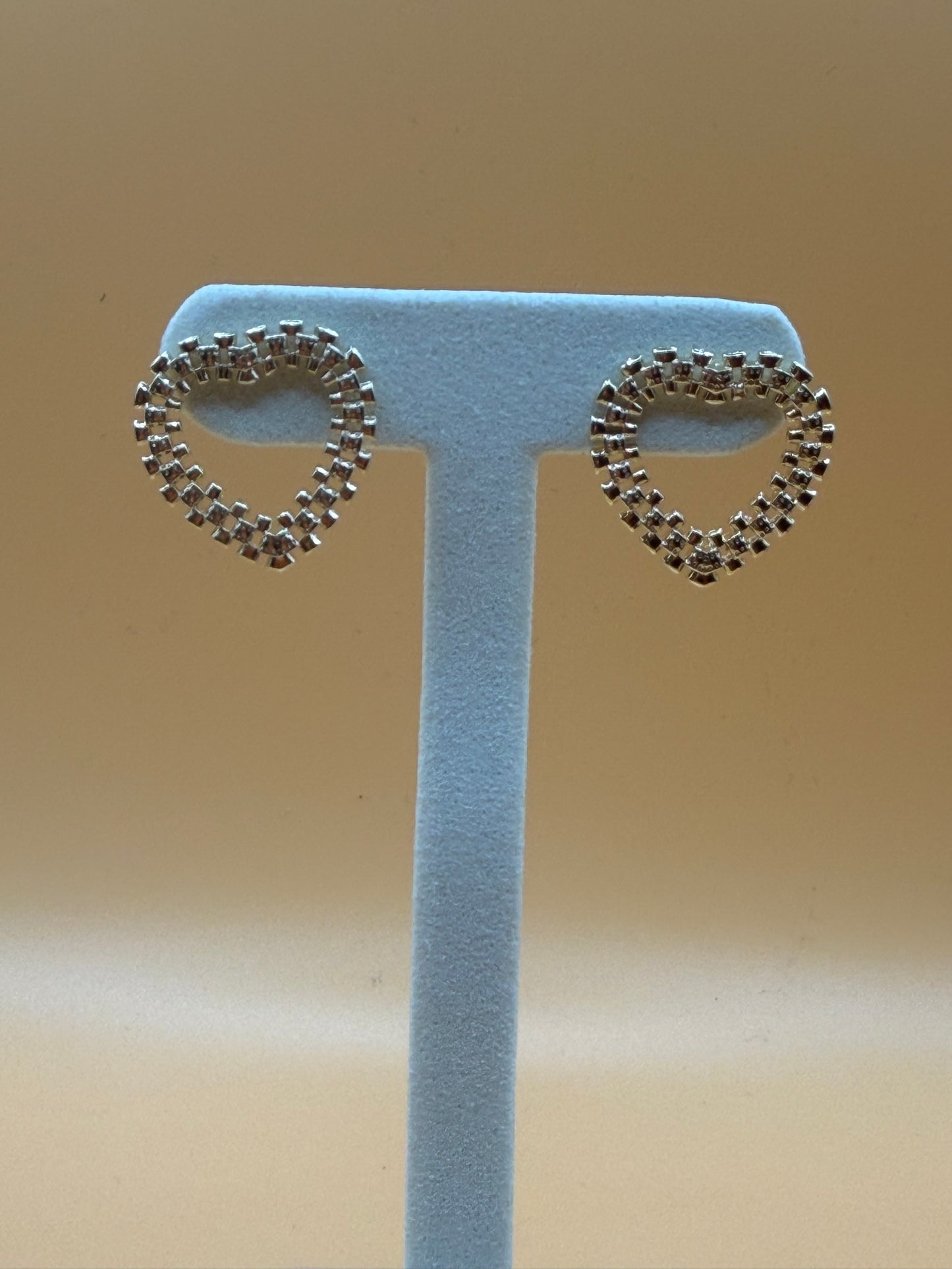 Rolex Heart Earrings