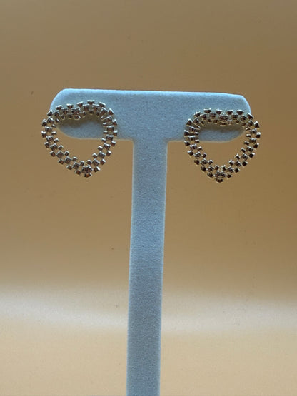 Rolex Heart Earrings
