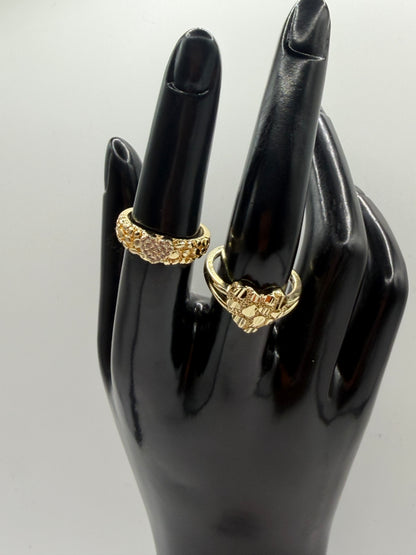 Nugget DiamondCut Ring