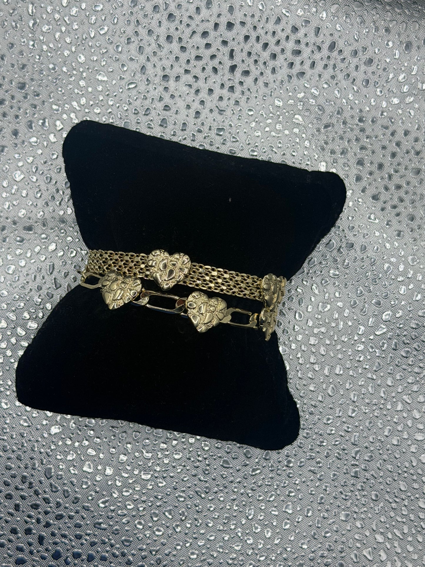 Nugget Heart Bracelet