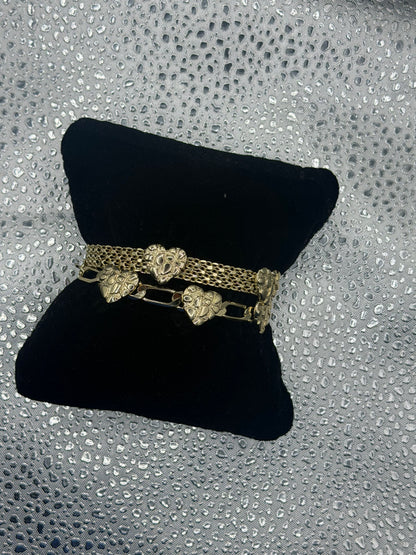 Nugget Heart Bracelet
