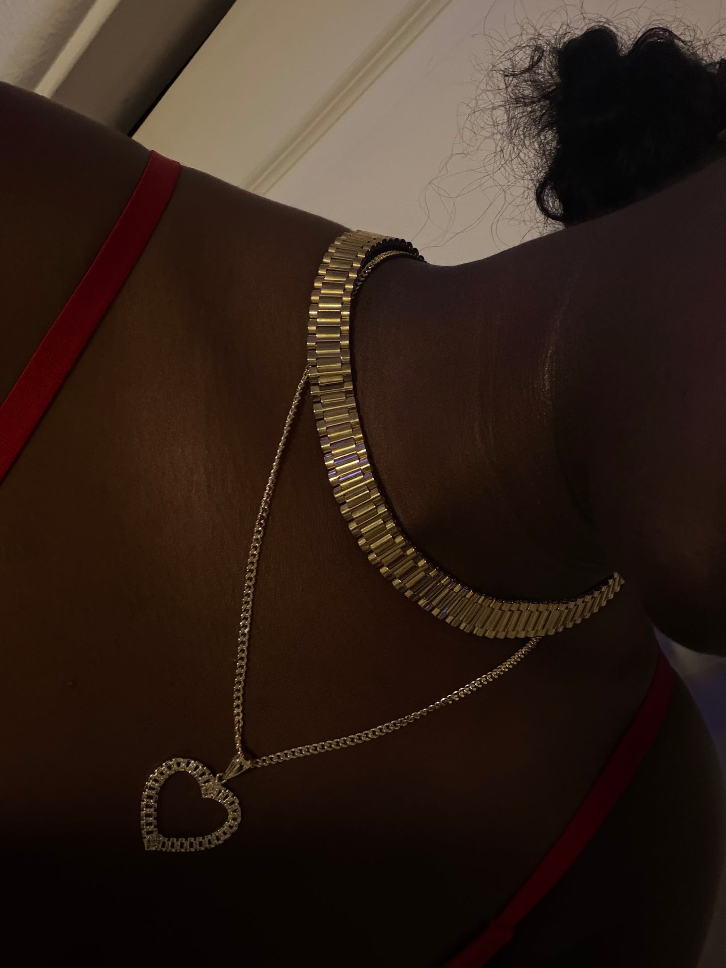 Rolex Necklace ( Solid)