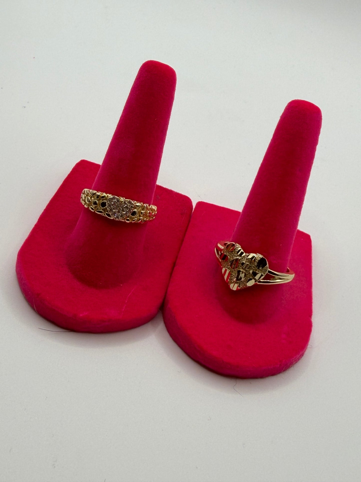 Nugget Heart Ring