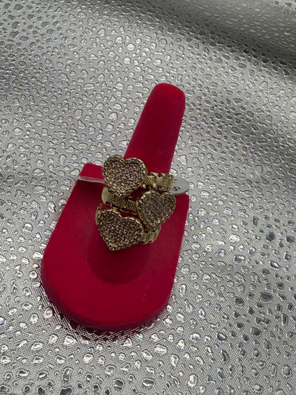 Pink Rolex Heart Ring