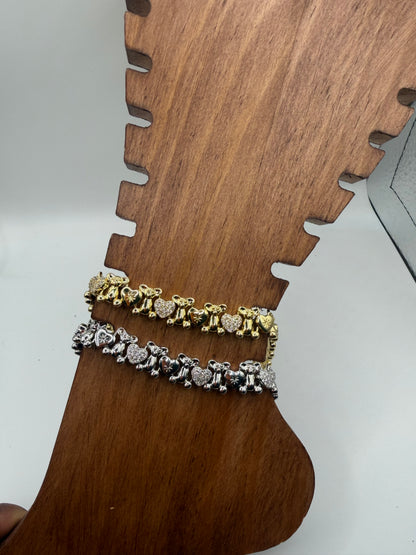 Beary Sweet Anklet