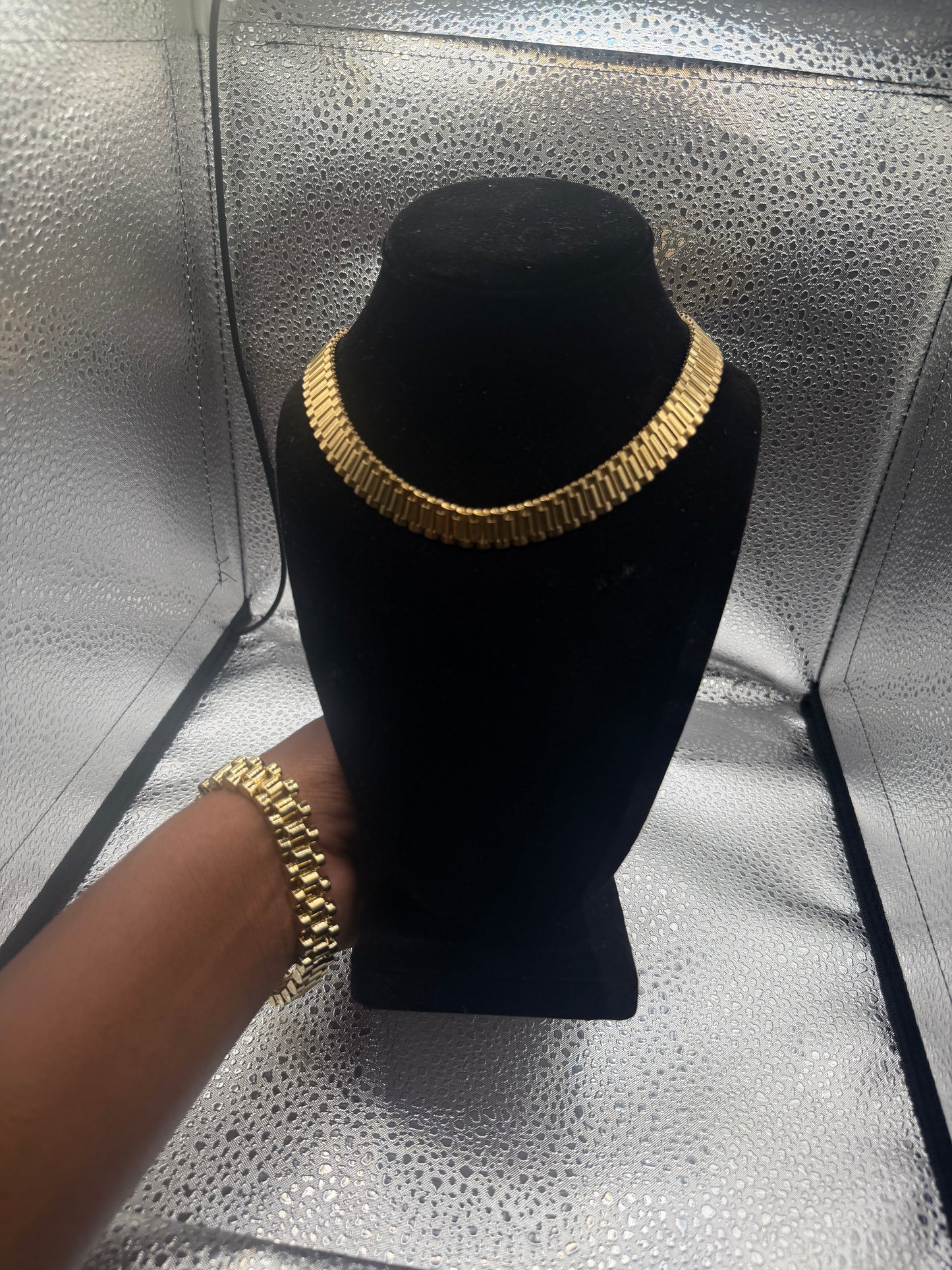 Rolex Necklace ( Solid)