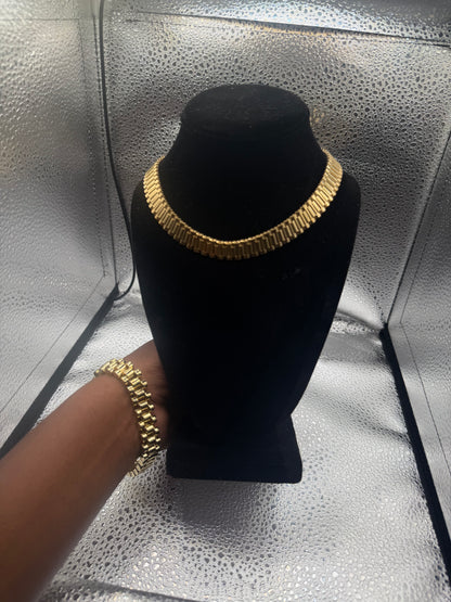 Rolex Necklace ( Solid)