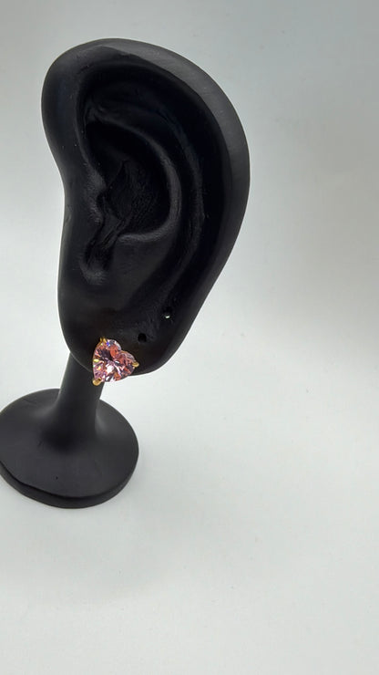 Heart Studs