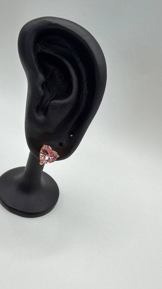 Heart Studs